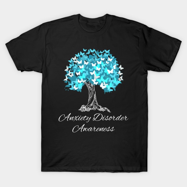Anxiety Disorder Awareness T-Shirt by MerchAndrey